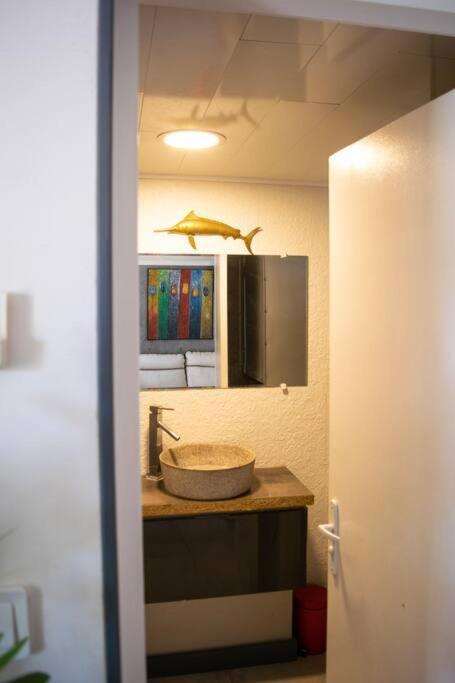 Le Flamboyant Apartment แซ็งต์-จีลส์-เลส์-แบ็งส์ ภายนอก รูปภาพ